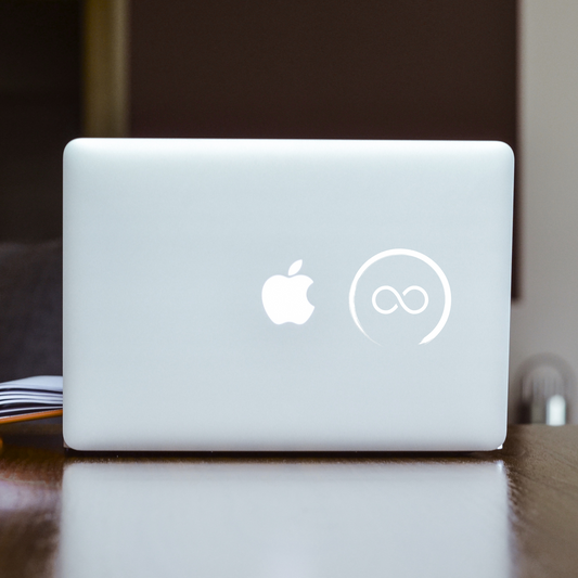 VINYL STICKER WHITE