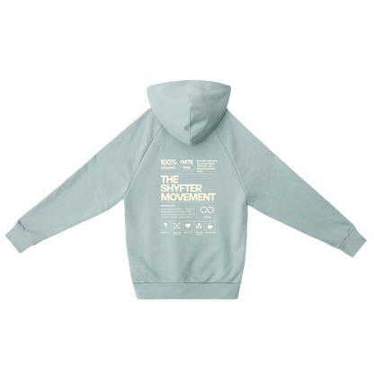 Shyfter Movement hoodie deluxe blue back