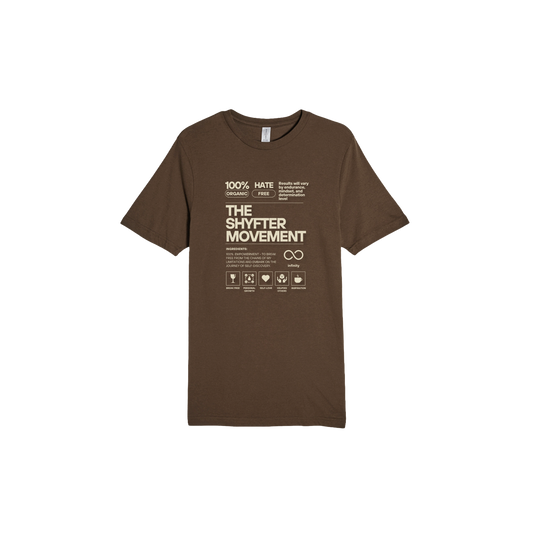 SHYFTER MOVEMENT T-SHIRT brown