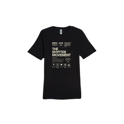 SHYFTER MOVEMENT T-SHIRT  black
